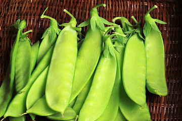 Image showing Green peas