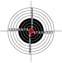 Image showing Illustration of a target symbol