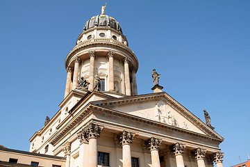 Image showing French Dome in Gendarmenmarkt Square