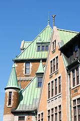 Image showing Glimpse of Quebec City, Canada