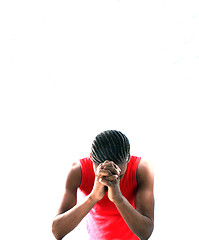 Image showing Man praying