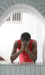 Image showing Man praying