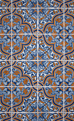 Image showing Portuguese glazed tiles. 