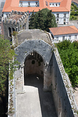 Image showing Ancient walls in a Castle