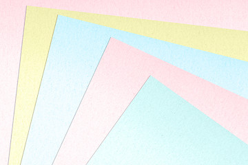 Image showing Color paper samples
