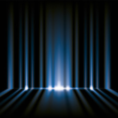 Image showing blue lights background