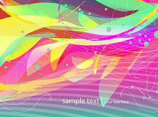 Image showing Vector abstract background