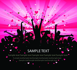 Image showing Valentine's flyer.vector