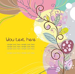 Image showing Vector abstract background