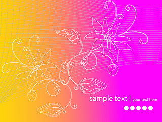 Image showing Vector abstract background