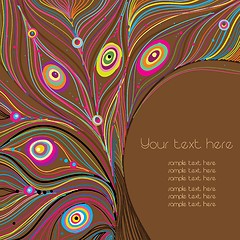 Image showing Vector abstract background