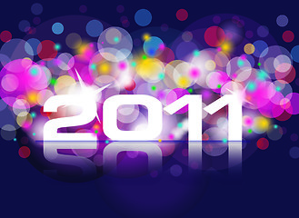 Image showing New Years card 2011