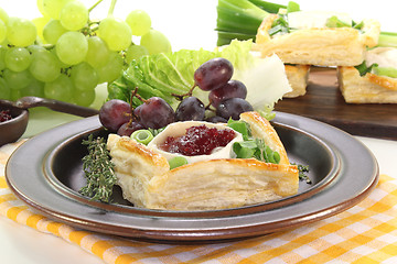 Image showing Goat cheese tartlets