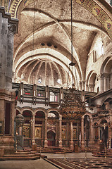 Image showing Interior of the Church of the Holy Sepulchre 