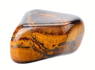 Image showing Tiger's eye, isolated.