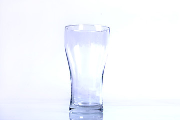 Image showing glass over white    