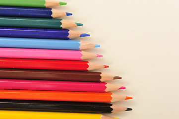 Image showing Color pencils        