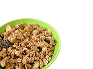 Image showing Bowl of granola