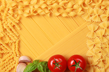 Image showing Pasta collection