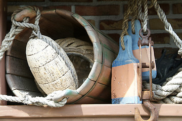 Image showing Old Maritime equipment