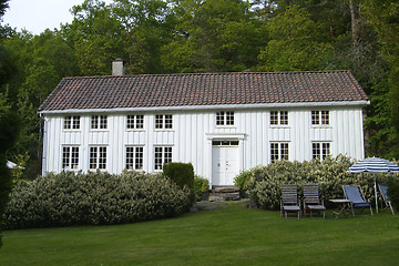 Image showing Old, wooden house in Norway