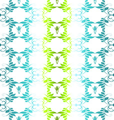 Image showing Seamless floral pattern