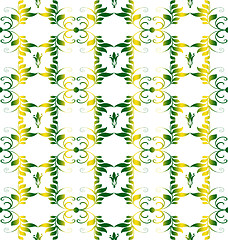 Image showing Seamless floral pattern