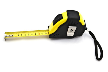 Image showing Yellow tape measure 