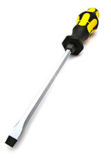 Image showing Yellow screwdriver
