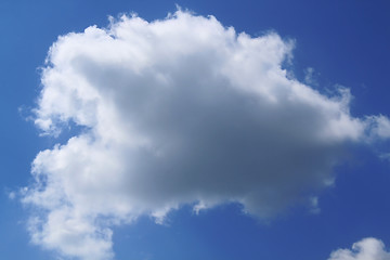 Image showing Fluffy clouds