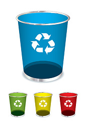 Image showing Trash recycle bin