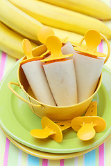 Image showing banana ice creams