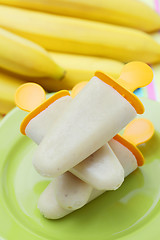 Image showing banana ice creams