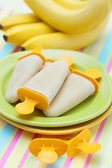 Image showing banana ice creams