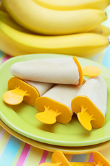 Image showing banana ice creams