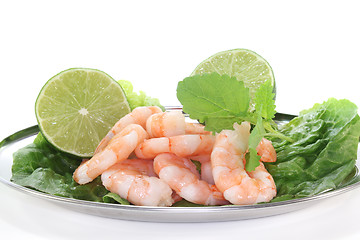 Image showing Prawns