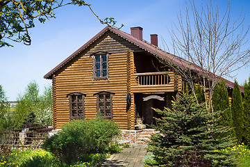 Image showing wooden house