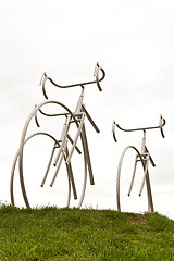 Image showing Steel bikes.