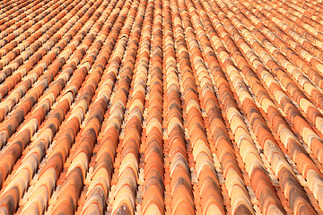 Image showing tiled roof