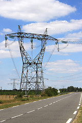 Image showing electricity pylon