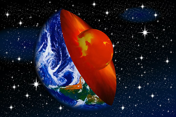 Image showing Earth Heart