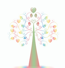 Image showing Valentine’s Tree