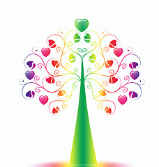 Image showing Valentine’s Tree