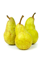 Image showing Green pears