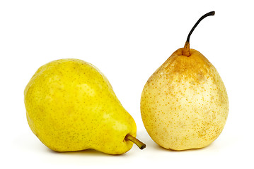 Image showing Two pears