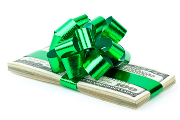 Image showing Money as a gift