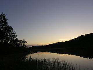 Image showing Mountain lake