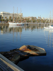 Image showing BARCELONA HARBOR