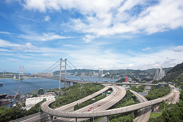 Image showing Tsing ma bridge