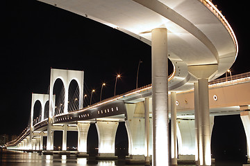 Image showing Sai Van bridge in Macau 